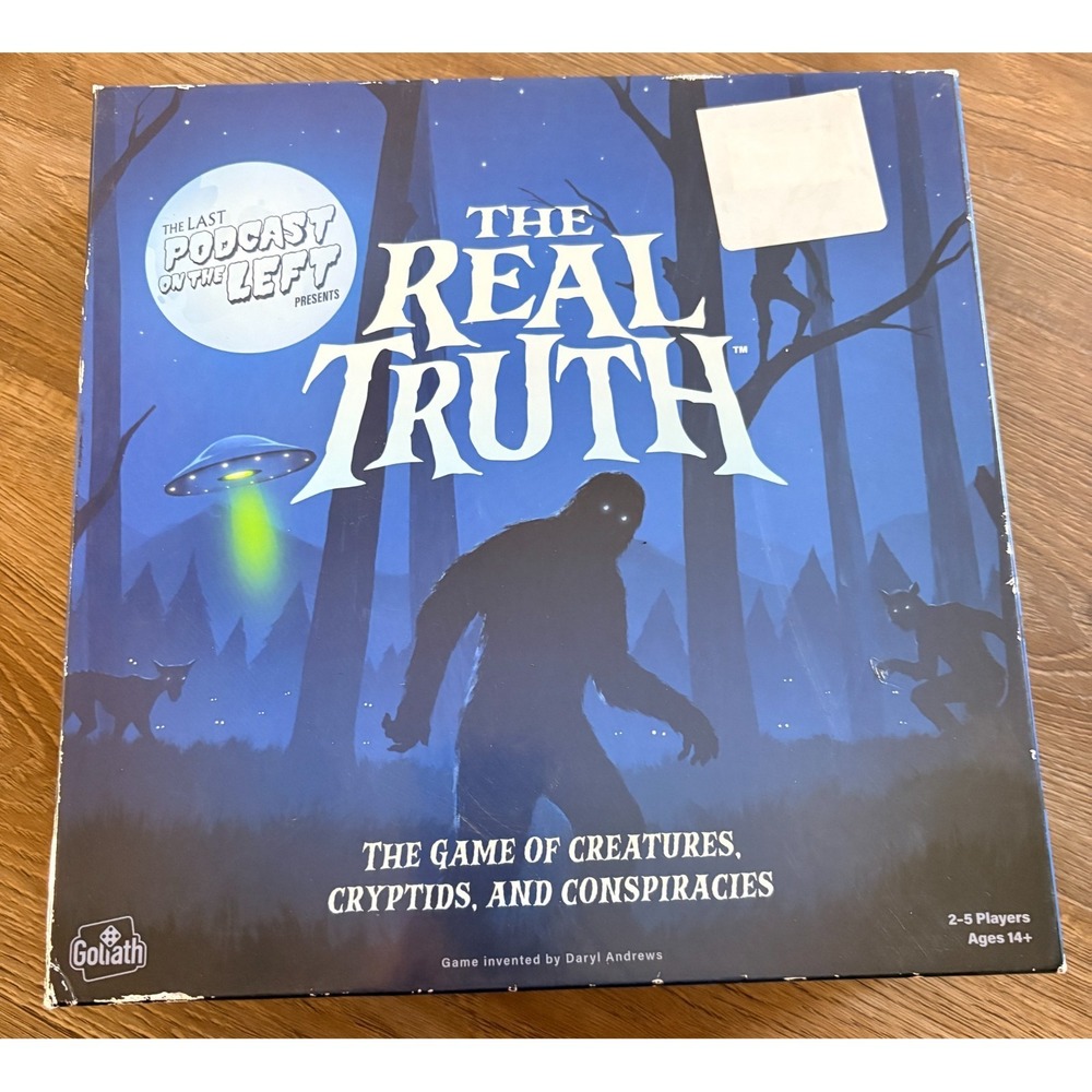 The Real Truth Board Game - New, SEALED Box‎ Wear